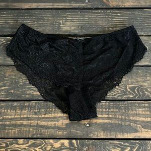 Free  Press black  Lace panties Large